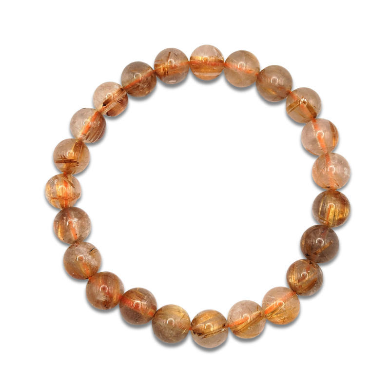 High Grade Golden Rutilated Bracelet